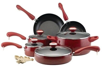 Paula Deen 11-Piece Blueberry Cookware Set