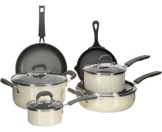 Pioneer Woman Cookware Set Nonstick #kitchenware Review 