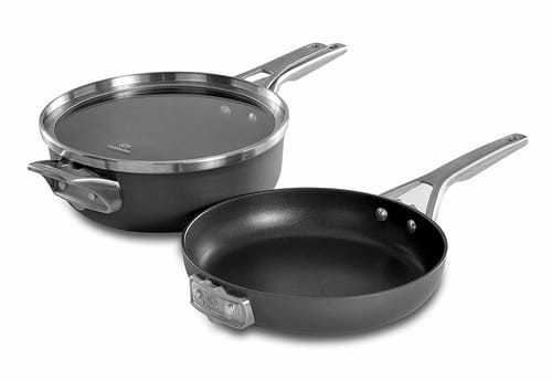 Calphalon Premier Space Saving Nonstick Supper Club Cookware Set