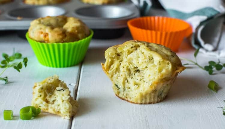 #1 Easy Savory Zucchini Muffins Recipe (With Yummy Cheddar)