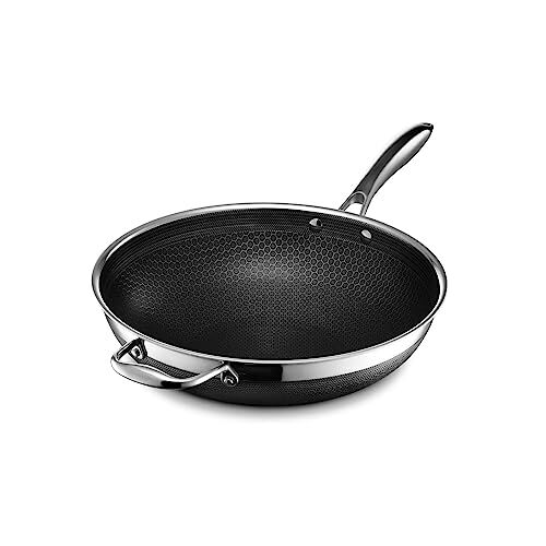 Appetito Review: Hexclad's Hybrid Deep Sauté Pan/Chicken Fryer with Lid -  Appetito